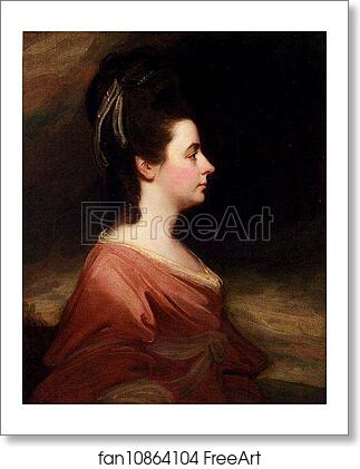 Free art print of Portrait Of Harriet Gale by George Romney
