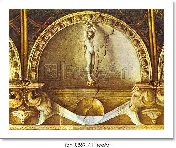 Free art print of The Punishment of Juno. View of the ceiling. Detail by Correggio Free art print of The Punishment of Juno. View of the ceiling. Detail by Correggio