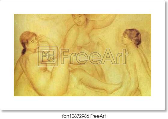 Free art print of The Bathers by Pierre-Auguste Renoir Free art print of The Bathers by Pierre-Auguste Renoir
