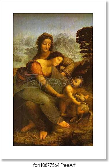 Free art print of Virgin and Child with St. Anne by Leonardo Da Vinci Free art print of Virgin and Child with St. Anne by Leonardo Da Vinci