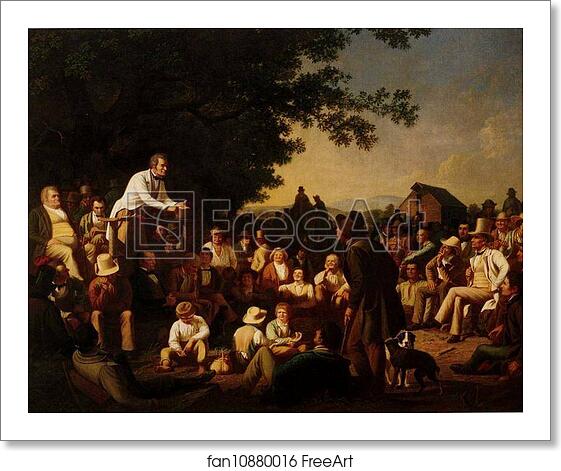 Free art print of Stump Speaker by George Caleb Bingham Free art print of Stump Speaker by George Caleb Bingham