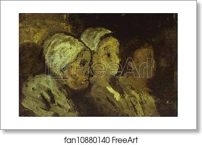 Free art print of In Church by Honoré Daumier Free art print of In Church by Honoré Daumier