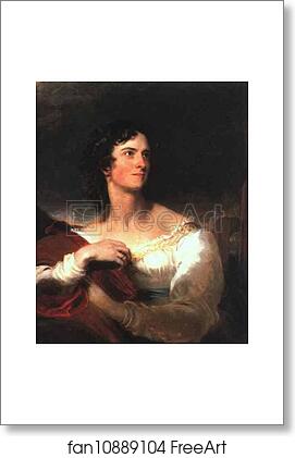 Free art print of Miss Caroline Fry by Sir Thomas Lawrence