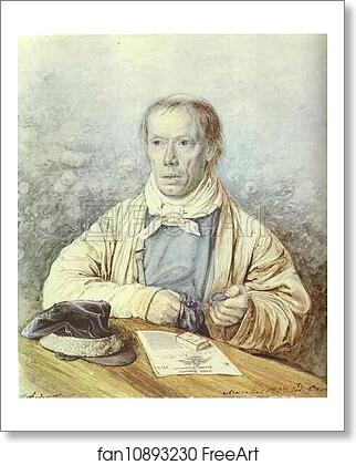 Free art print of Portrait of A. I. Fedotov, the Artist's Father by Pavel Fedotov Free art print of Portrait of A. I. Fedotov, the Artist's Father by Pavel Fedotov