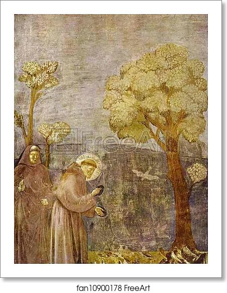 Free art print of Preaching to the Birds by Giotto Free art print of Preaching to the Birds by Giotto