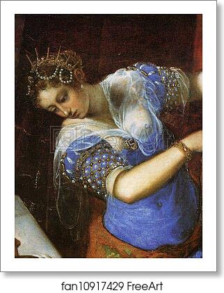 Free art print of Judith and Holofernes. Detail by Jacopo Robusti, Called Tintoretto