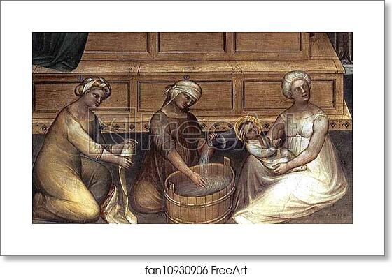 Free art print of The Birth of John the Baptist. Detail by Giusto De’ Menabuoi Free art print of The Birth of John the Baptist. Detail by Giusto De’ Menabuoi