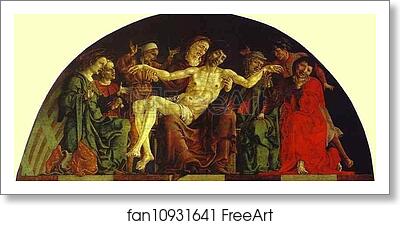 Free art print of Pietà by Cosmè Tura (A.K.A. Cosimo Tura)