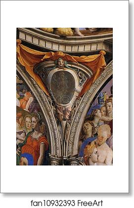 Free art print of Pendentive from the Chapel of Eleonora of Toledo by Agnolo Bronzino