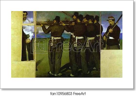 Free art print of The Execution of Emperor Maximilian by Edouard Manet Free art print of The Execution of Emperor Maximilian by Edouard Manet
