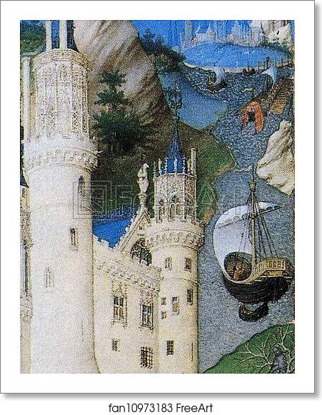 Free art print of Les tr�s riches heures du Duc de Berry. The Temptation of Christ. Mehun-sur-Yevre Castle. Detail by Limbourg Brothers Free art print of Les tr�s riches heures du Duc de Berry. The Temptation of Christ. Mehun-sur-Yevre Castle. Detail by Limbourg Brothers