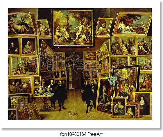 Free art print of Archduke Leopold-Willem in his Art Gallery in Brussels by David Teniers The Younger Free art print of Archduke Leopold-Willem in his Art Gallery in Brussels by David Teniers The Younger