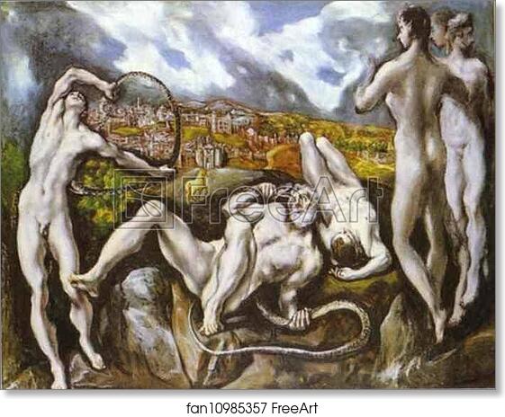 Free art print of Laocoon by El Greco