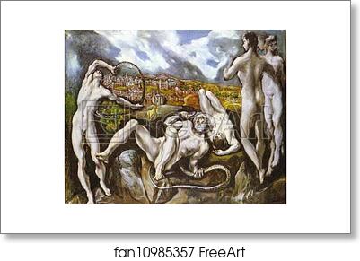 Free art print of Laocoon by El Greco Free art print of Laocoon by El Greco