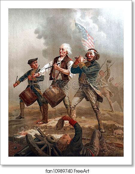 Free art print of Spirit of '76 by Archibald Willard