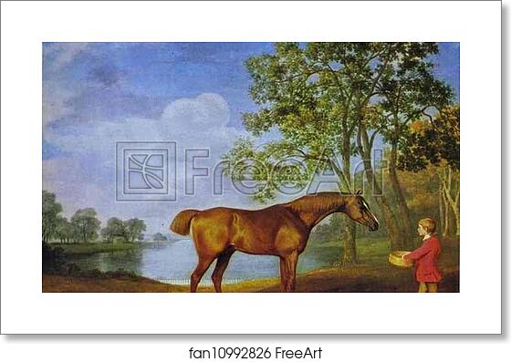 Free art print of Pumpkin with a Stable Lad by George Stubbs Free art print of Pumpkin with a Stable Lad by George Stubbs