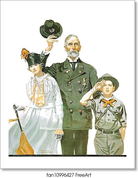 Free art print of Ready to Serve by Norman Rockwell Free art print of Ready to Serve by Norman Rockwell
