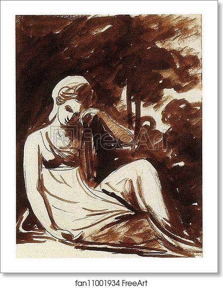 Free art print of Study for 'Mrs John Birch' by George Romney Free art print of Study for 'Mrs John Birch' by George Romney