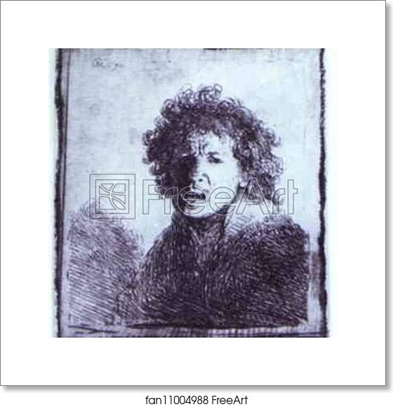 Free art print of Self-Portrait Open-Mouthed by Rembrandt Harmenszoon Van Rijn Free art print of Self-Portrait Open-Mouthed by Rembrandt Harmenszoon Van Rijn