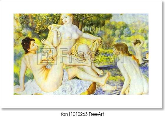 Free art print of The Bathers by Pierre-Auguste Renoir Free art print of The Bathers by Pierre-Auguste Renoir