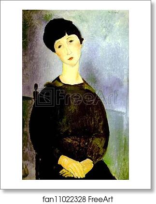 Free art print of Young Girl by Amedeo Modigliani