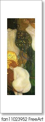 Free art print of Goldfish by Gustav Klimt