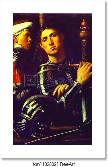 Free art print of Portrait of a Gentleman in Armor by Giorgione Free art print of Portrait of a Gentleman in Armor by Giorgione