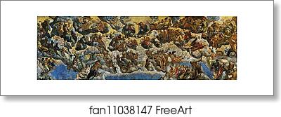 Free art print of Modello for Paradiso by Jacopo Robusti, Called Tintoretto