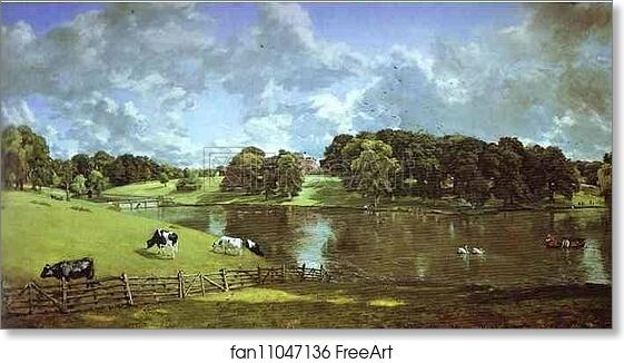 Free art print of Wivenhoe Park by John Constable