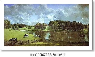Free art print of Wivenhoe Park by John Constable