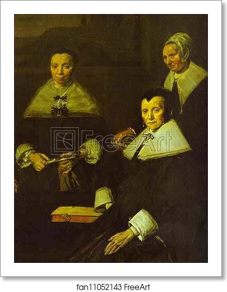 Free art print of The Lady-Governors of the Old Men's Almshouse at Haarlem. Detail by Frans Hals Free art print of The Lady-Governors of the Old Men's Almshouse at Haarlem. Detail by Frans Hals