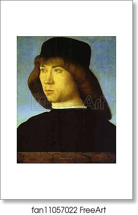 Free art print of Portrait of a Young Man by Giovanni Bellini