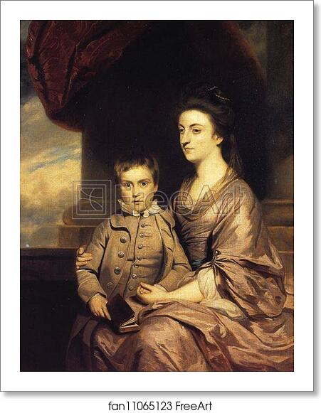 Free art print of Elizabeth, Countess of Pembroke and Her Son by Sir Joshua Reynolds Free art print of Elizabeth, Countess of Pembroke and Her Son by Sir Joshua Reynolds