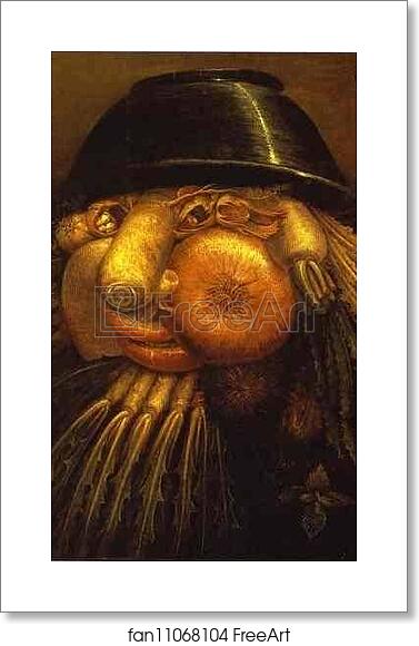 Free art print of The Vegetable Gardener - a visual pun which can be turned upside down by Giuseppe Arcimboldo Free art print of The Vegetable Gardener - a visual pun which can be turned upside down by Giuseppe Arcimboldo