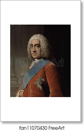 Free art print of Portrait of Philip Stanhope, 4th Earl Chesterfield by Allan Ramsay