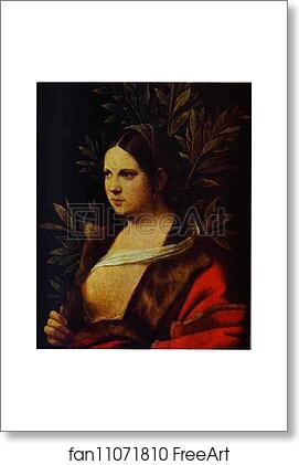Free art print of Portrait of a Young Woman ("Laura") by Giorgione