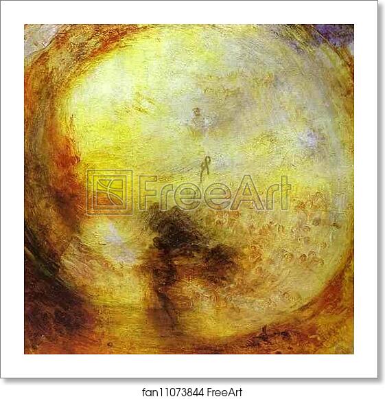 Free art print of Light and Colour (Goethe's Theory) - The Morning after the Deluge - Moses Writing the Book of Genesis by Joseph Mallord William Turner Free art print of Light and Colour (Goethe's Theory) - The Morning after the Deluge - Moses Writing the Book of Genesis by Joseph Mallord William Turner