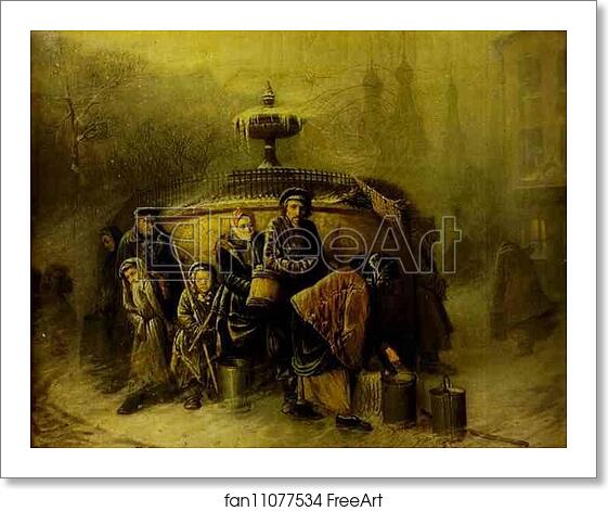 Free art print of Queue to a Reservoir by Vasily Perov Free art print of Queue to a Reservoir by Vasily Perov