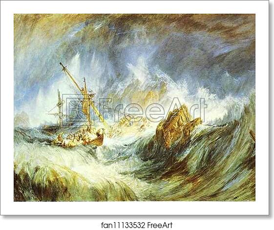 Free art print of A Storm (Shipwreck) by Joseph Mallord William Turner Free art print of A Storm (Shipwreck) by Joseph Mallord William Turner