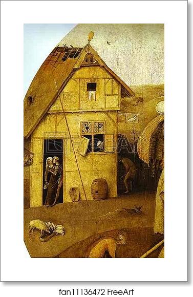 Free art print of The House of Ill Fame. Detail by Hieronymus Bosch Free art print of The House of Ill Fame. Detail by Hieronymus Bosch