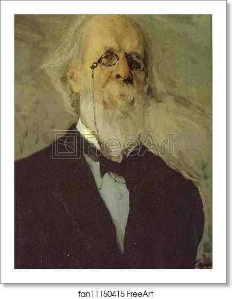 Free art print of Portrait of Dmitry Stasov by Valentin Serov Free art print of Portrait of Dmitry Stasov by Valentin Serov