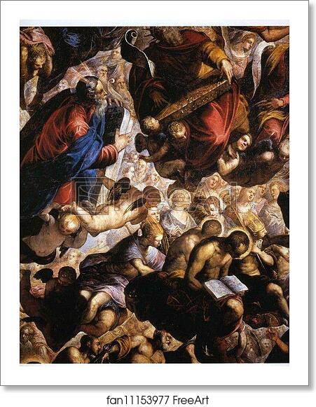 Free art print of Paradise. Detail by Jacopo Robusti, Called Tintoretto Free art print of Paradise. Detail by Jacopo Robusti, Called Tintoretto