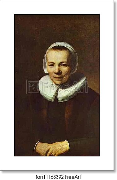 Free art print of Portrait of Baartjen Martens by Rembrandt Harmenszoon Van Rijn