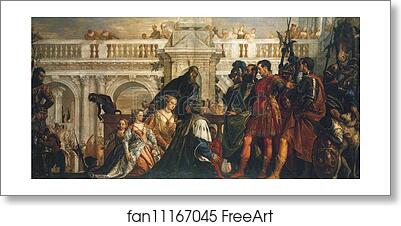 Free art print of The Family of Darius Before Alexander the Great by Paolo Veronese