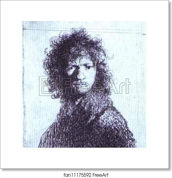 Free art print of Self-Portrait with Knitted Brows by Rembrandt Harmenszoon Van Rijn Free art print of Self-Portrait with Knitted Brows by Rembrandt Harmenszoon Van Rijn