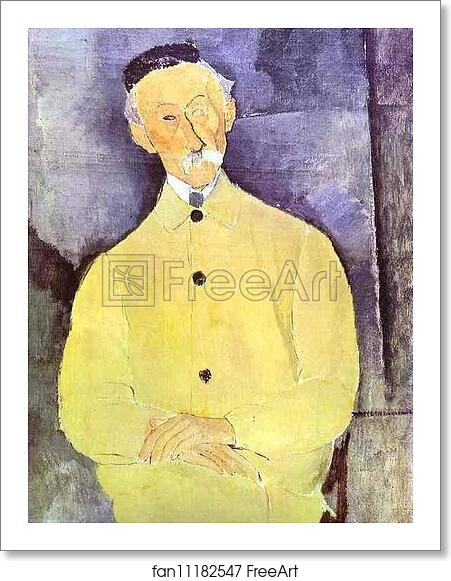 Free art print of Monsieur Lepoutre by Amedeo Modigliani Free art print of Monsieur Lepoutre by Amedeo Modigliani