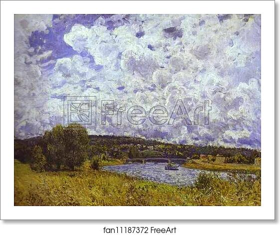 Free art print of The Seine at Suresnes by Alfred Sisley Free art print of The Seine at Suresnes by Alfred Sisley