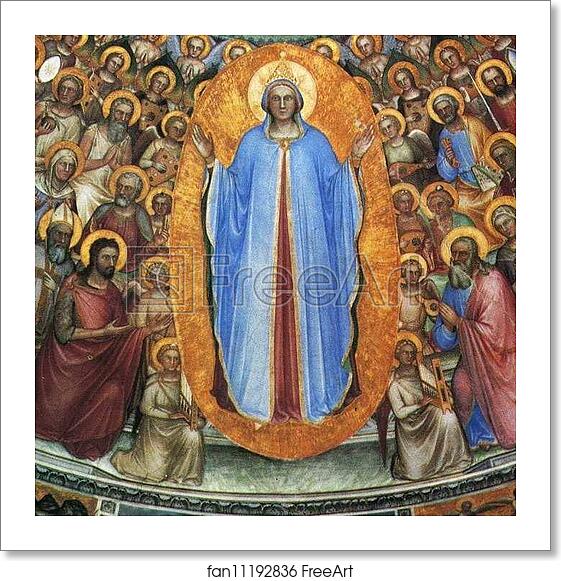 Free art print of Paradise. Dome frescoes by Giusto De’ Menabuoi Free art print of Paradise. Dome frescoes by Giusto De’ Menabuoi