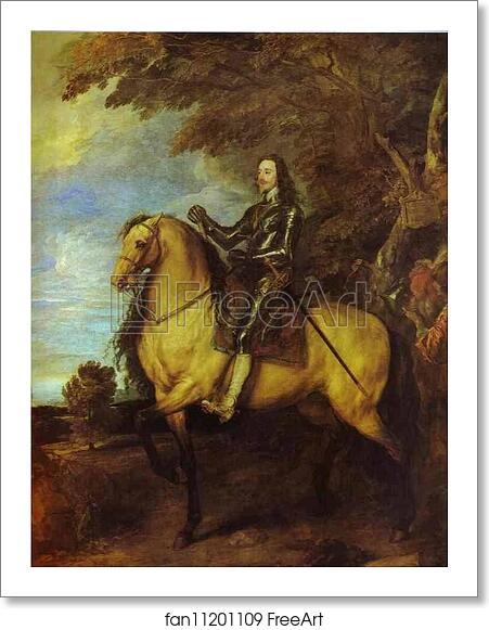 Free art print of Equestrian Portrait of Charles I, King of England by Sir Anthony Van Dyck Free art print of Equestrian Portrait of Charles I, King of England by Sir Anthony Van Dyck