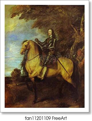Free art print of Equestrian Portrait of Charles I, King of England by Sir Anthony Van Dyck Free art print of Equestrian Portrait of Charles I, King of England by Sir Anthony Van Dyck